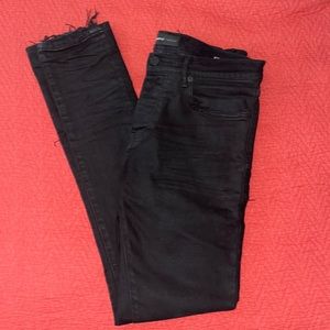 Black skinny Purple Jeans, size 30